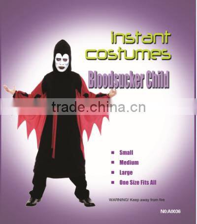 Halloween Scary Vampire suit fancy dress BloodSucker costume