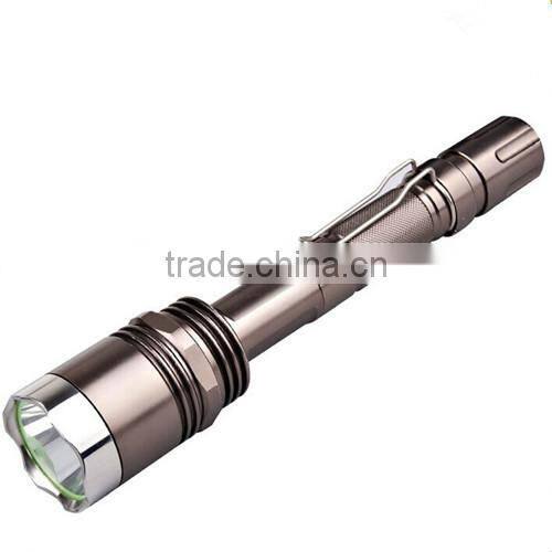 Aluminum Alloy Hight Power Flashlight Police Flashlight