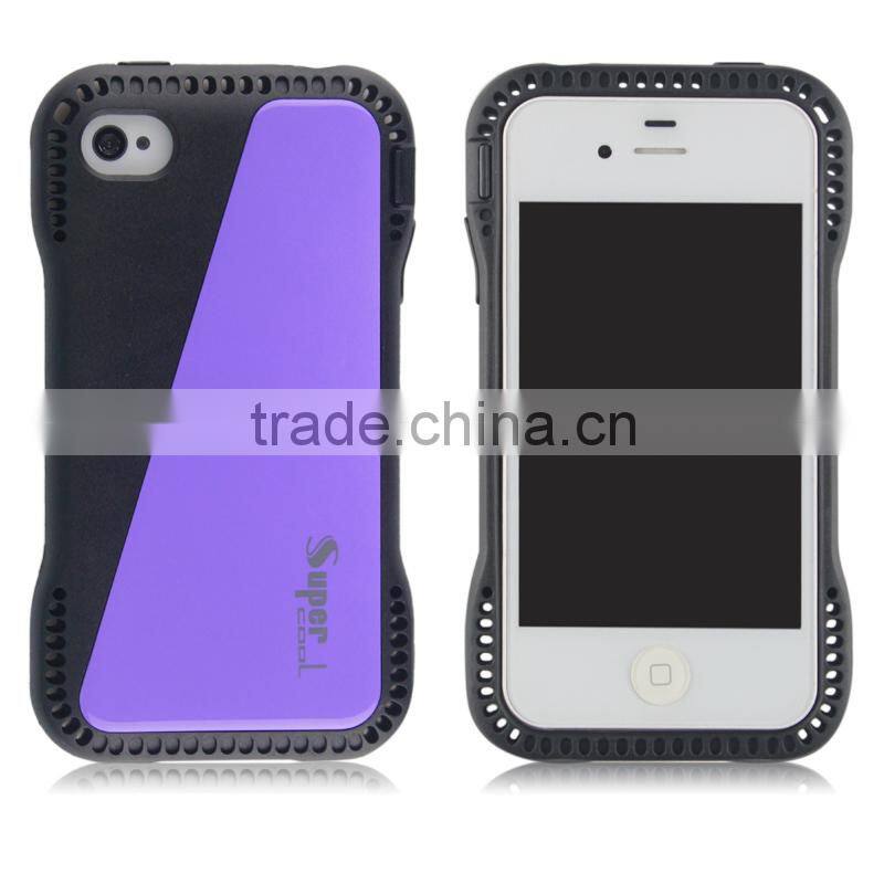 Brandnew sublimation defender cool case for iPhone 4 4S mobile bag
