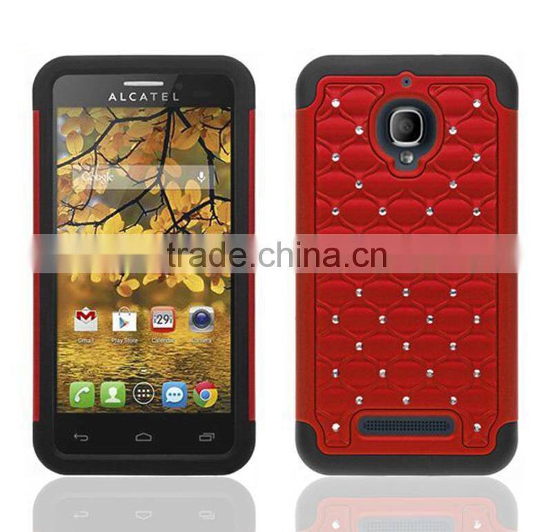 Triple defender Cellphone case cover for Alcate 7024