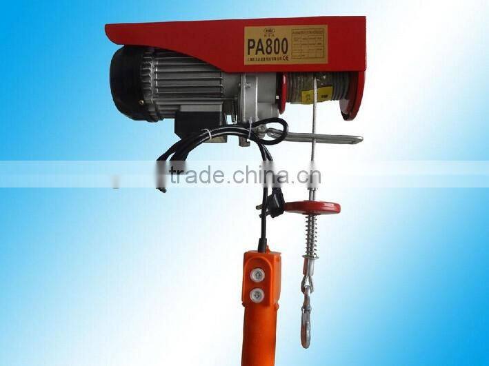 Mini Electric Hoist With Wireless Remote Control PA Type 1000kg