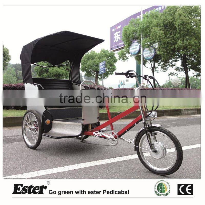 Classic ESTER Electric Passenger Pedicab with 8 FUN motor