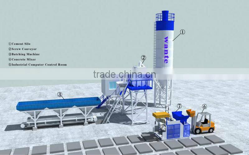 WT10-15 block laying bloquera machine made in China