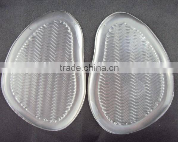 Wholesale relief foot pain silicone insole ball of foot gel cushion