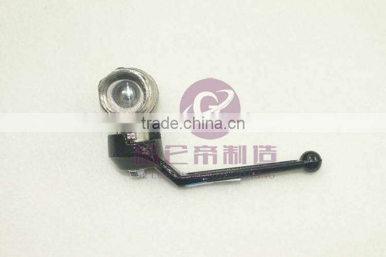 GLD New Unique 1/4" PEX Brass Ball Valve Full Port Crimp Shut-off Valves for PEX Tubing For Sale