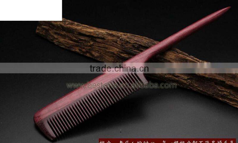 2016 New Hairdressing Makeup Comb Wood
