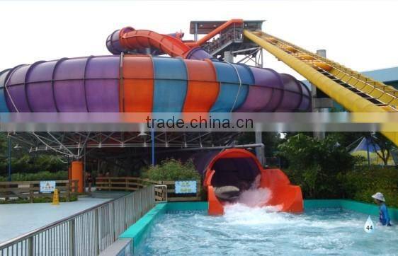 2016 Popular Amusement Park Space Bowl Water Slide