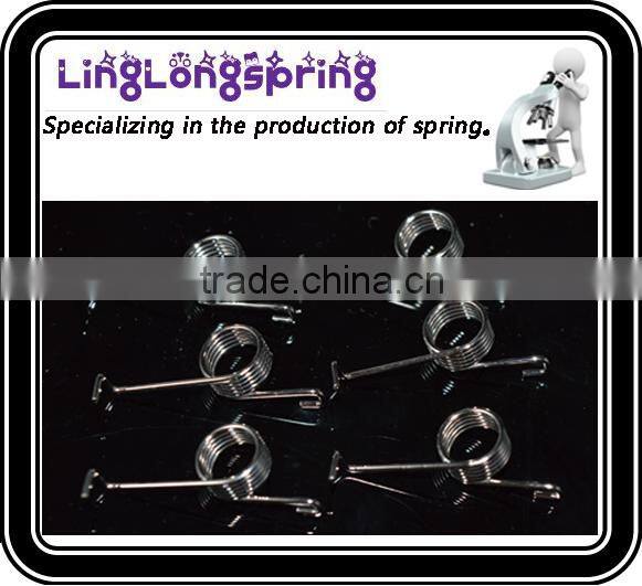 2015 high quality torsion spring of ss304 alloy