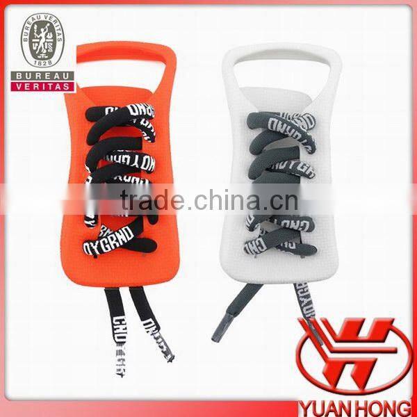 Hot sale black polyester shoelaces for military boot