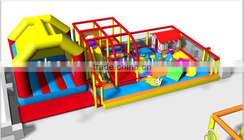 Cheer Amusement combo indoor Junior and Toddler naughty castle