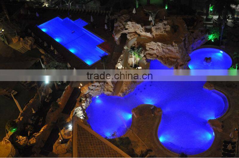 2016 HENTECH 316 Stainless steel 100% Resin Filled LED underwater light 3 Years warranty AC/DC 12V IP68