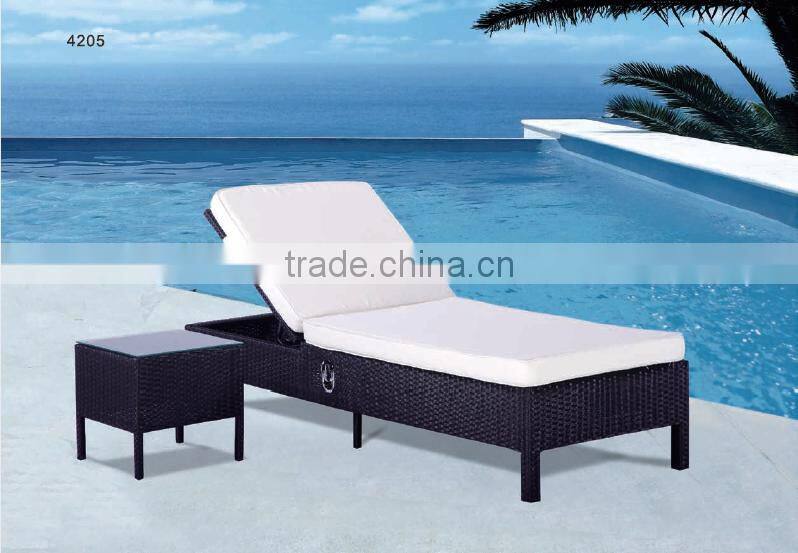 2016 All weather 3pcs garden furniture cheap rattan bistro set