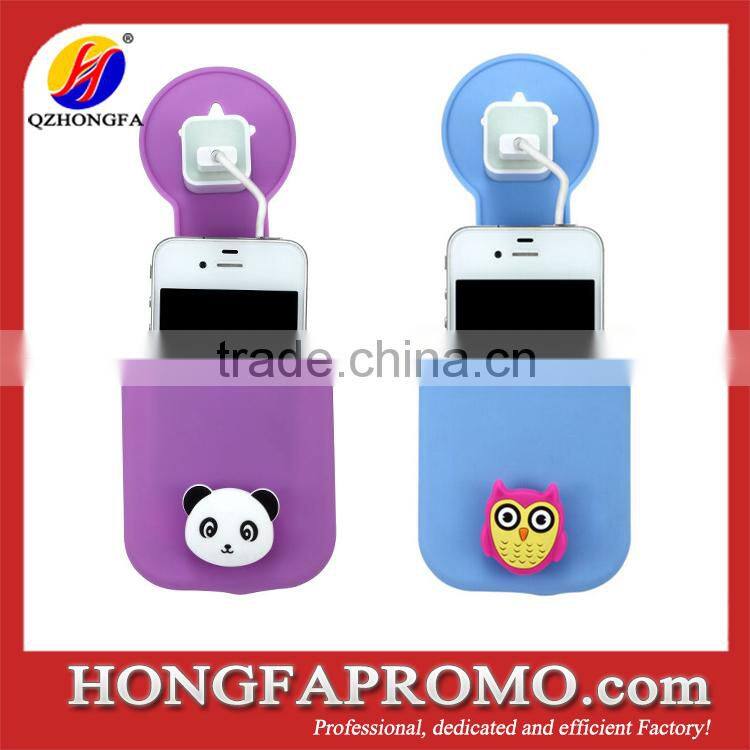 Mobile phone charging holder silicone phone holder