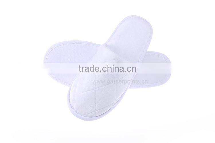 Famous Brand Cotton Fabric Washable Hotel Terry Slipper