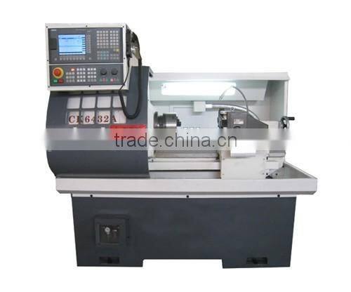 Fashionable mini cnc engine horizontal lathe for sale CK6432