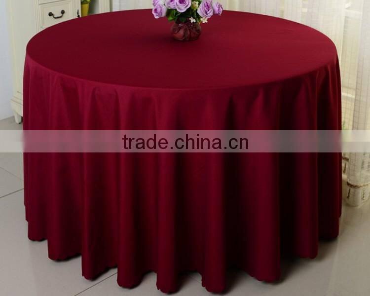 cheap round table cloth, basic poly tablecloth,white red blue black