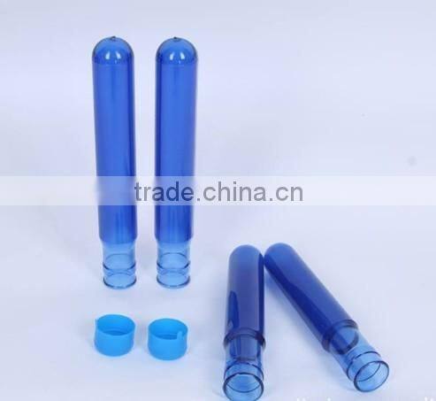 100% new material plastic PET preform ranging from 10g-800g with bottle neck size 8mm-55mm