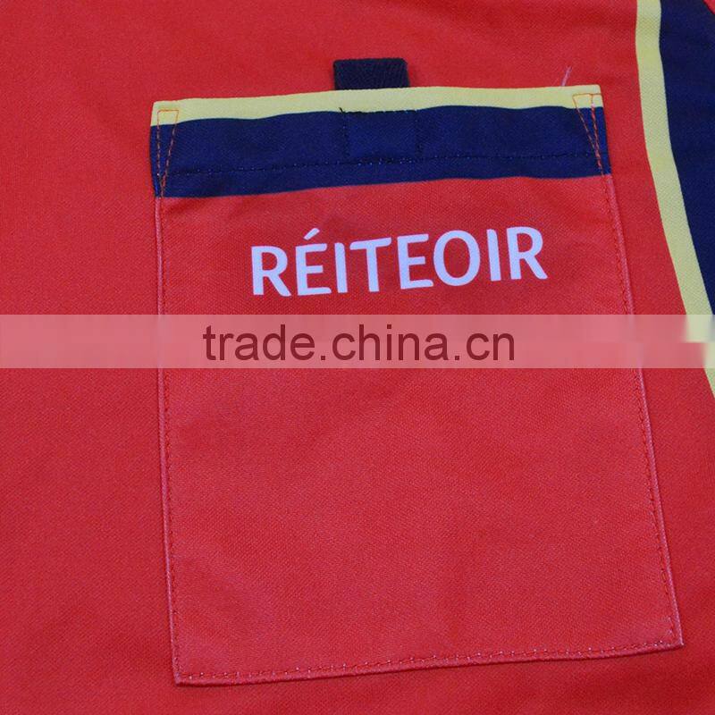 Wholesale sportswear red custom usa soccer jersey with pocket