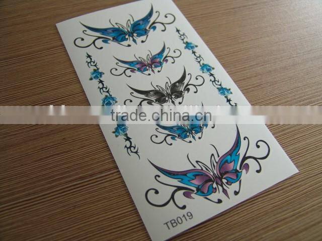 ECO-friendly hand tattoo sticker,face tattoo sticker