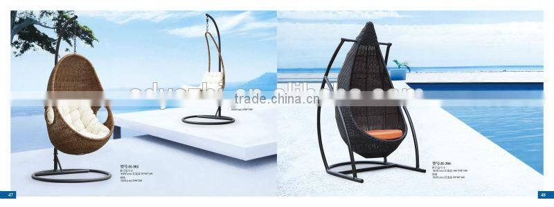 2014 cheap rattan swing chair colorful hanging chair
