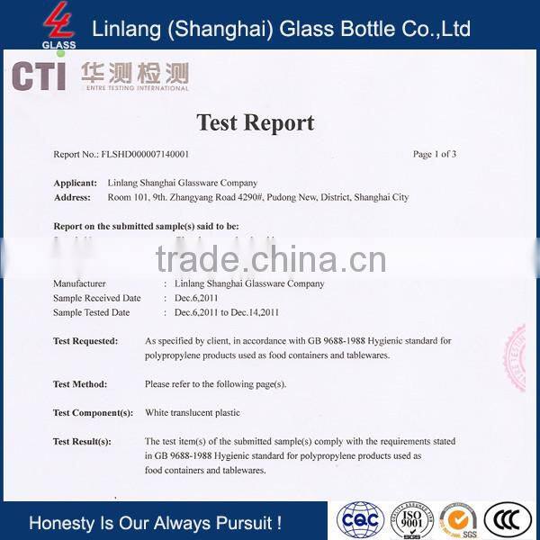 Top Grade Good Reputation Samara Oil Bottle