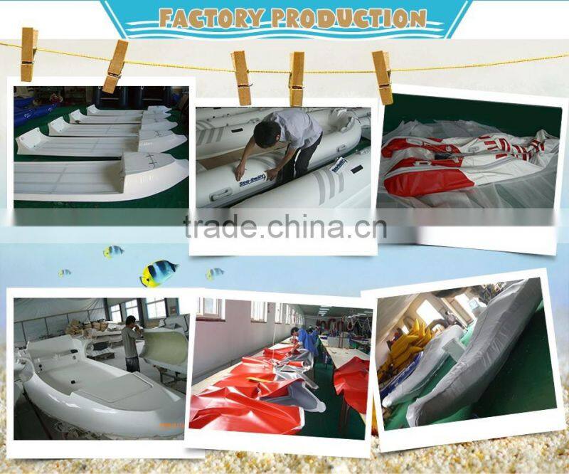 Fiberglass boats fishing boats rib 330 with outboard engine