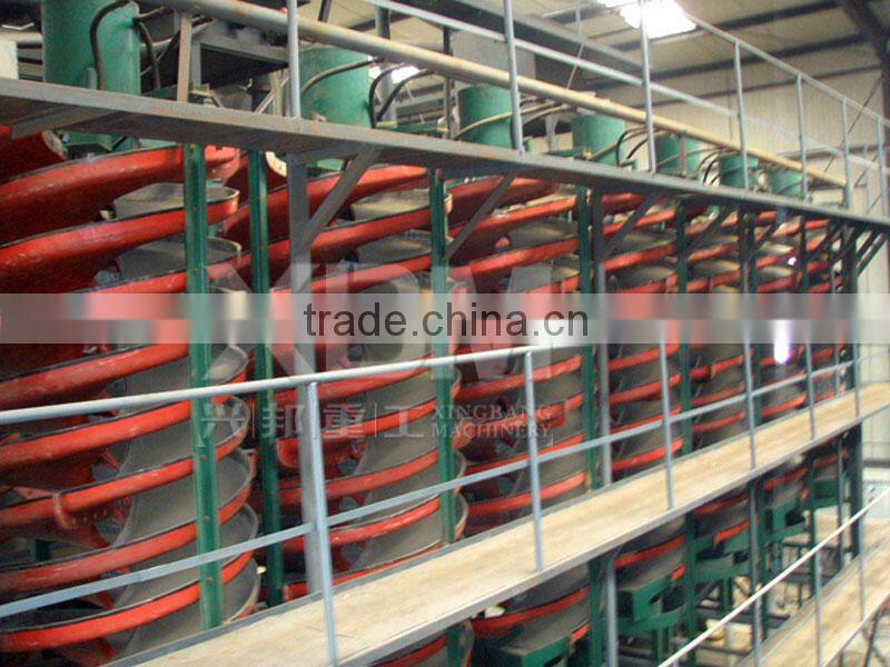 Gravity Separator Spiral Chute Price for Copper/ Gold/ Chromite / Lead ore Concentrate