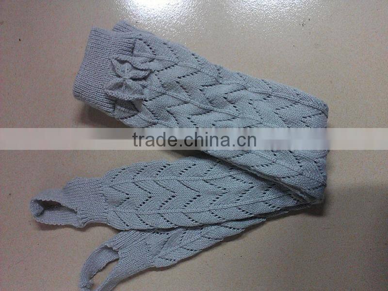 New Unique Fashion Girl's Knit long Leg Warmer