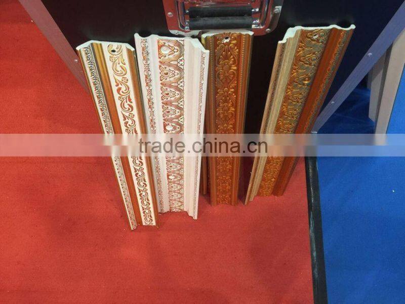 soft marble strong pvc skirting polystyrene mould ps baseboard for flooring colorful pu moulding for pvc ceiling cornice