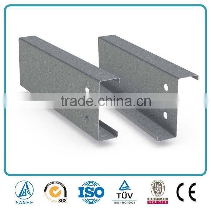 Steel roof support beams C / Z / H beam