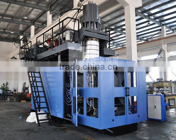 HDPE LDPE oil bottle making machine / extrusion blow molding machine