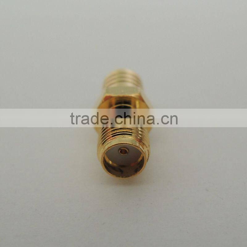RF adapter SMA female to SMB female coaxial connector