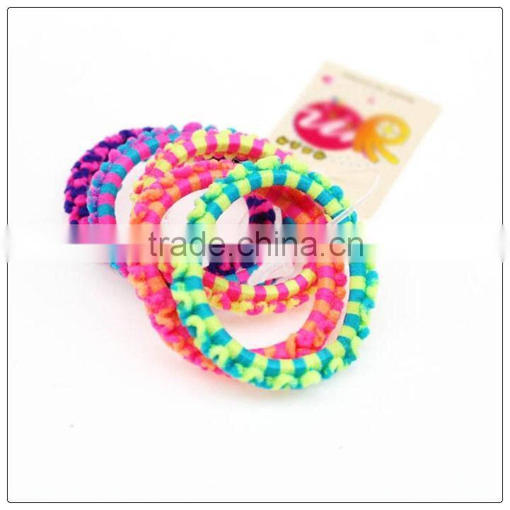 Kid's elastic hair bands, ponytail holders