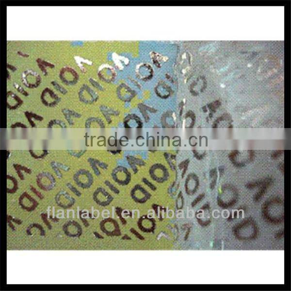 Void sticker label,warranty void labels