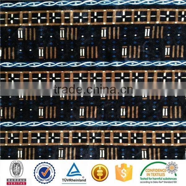 Polyester Spandex Digital Print Knit Fabric For Dress