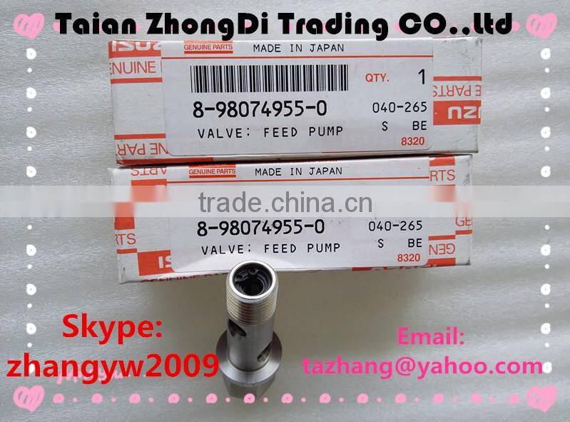 FEED PUMP VALVE 8-98074955-0