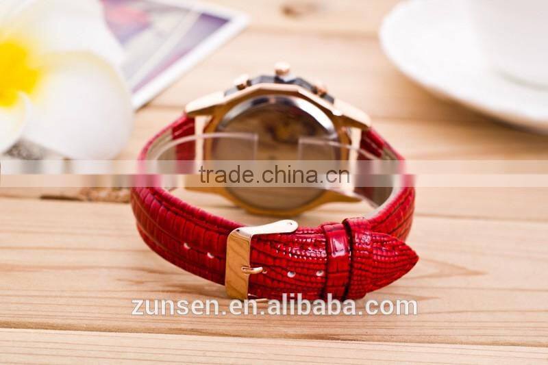 2016 High Quality Fashion Watch Women Dress Quartz-Watch Casual Wristwatch Women Relogio Feminino relojes mujer Leather Clock
