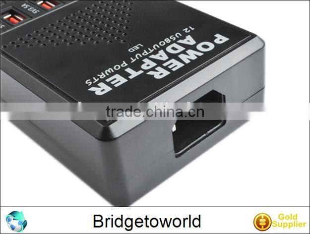 Multi Port USB Charger 10 Port USB Power Adaptor with 5 V/3.5A 2.5A 1.5A optional