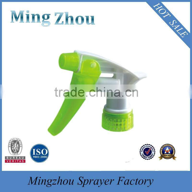 MZ longer and stronger arm design closure plastic cleaning colorful trigger sprayers