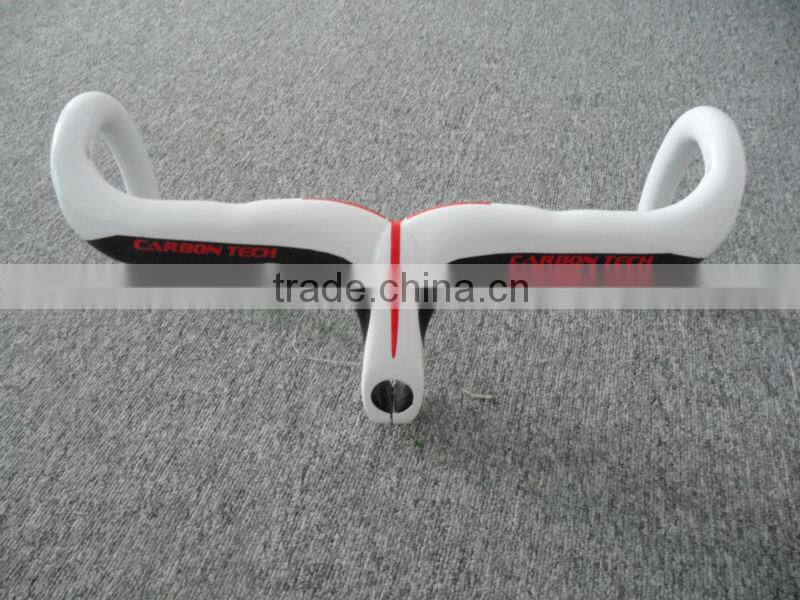 Hot sale Chinese supplier Toray integrated carbon road bike handlebar HB005