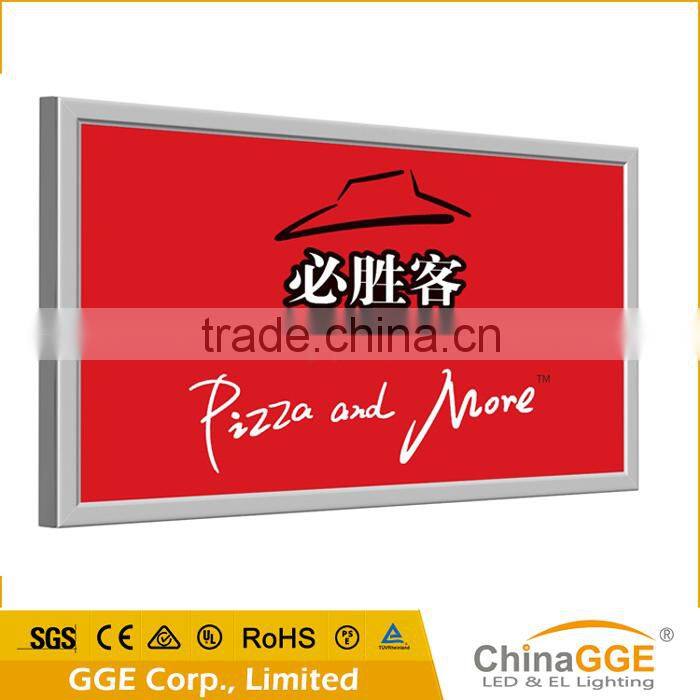 Huge size fabric LED backlit picture poster led light box for exhibition display