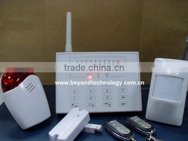 Economic Touch Keypad LED gsm wireless home alarm