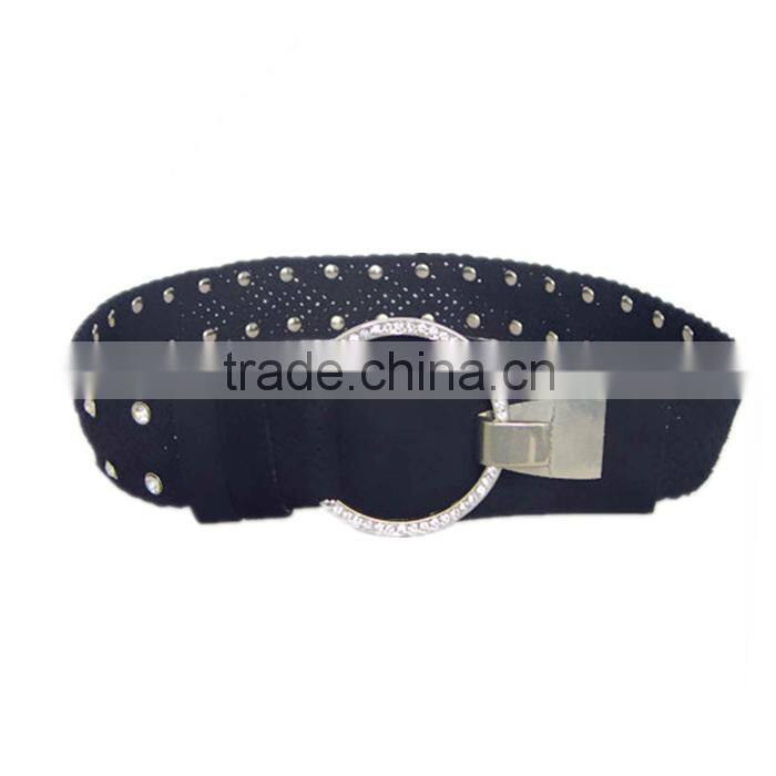 Promotional high quality braided belts for women lady yiwu supplier
