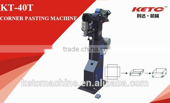 KT-40 Paper Box Corner Pasting Machine (Angle Gluing Machine)