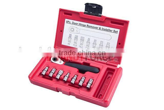 8 PCS Door Hinge Remover & Installer Set, Body Service Tools of Auto Repair Tools
