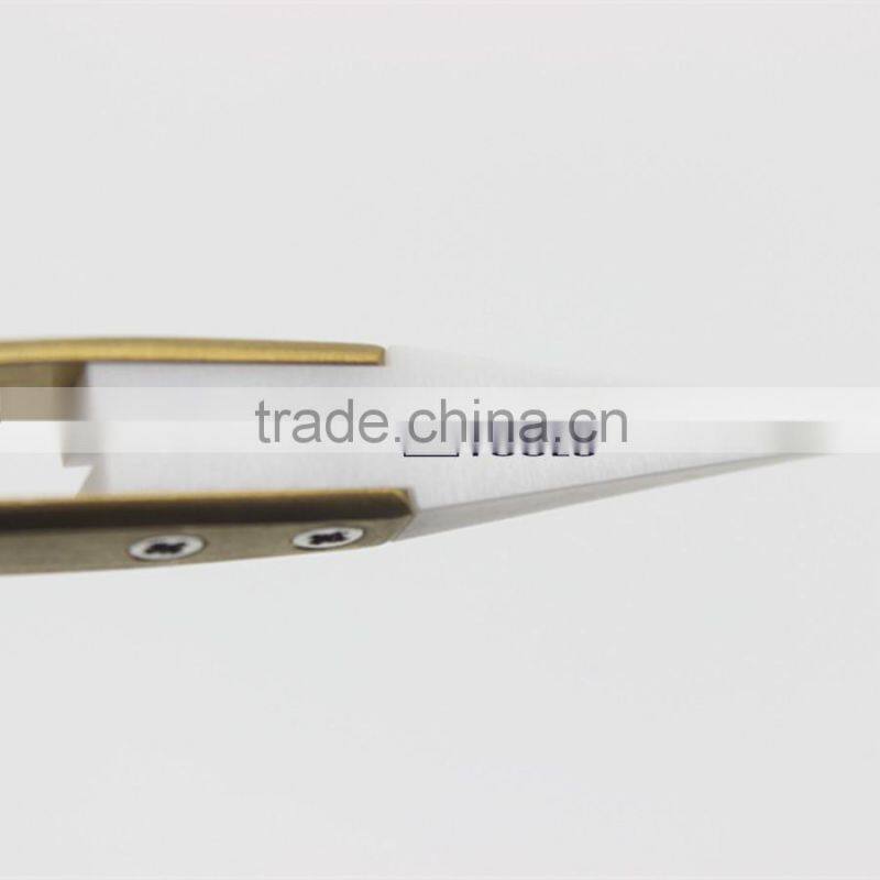 Colorful 72MZ Heat Resistant Ceramic White Tips Brucelles Tweezers for Computer Repair Tools