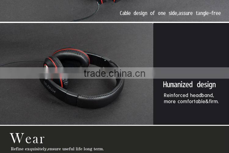 ULDUM 2013 New arrival hot selling Headphone with Mic Cool Stereo Headphone