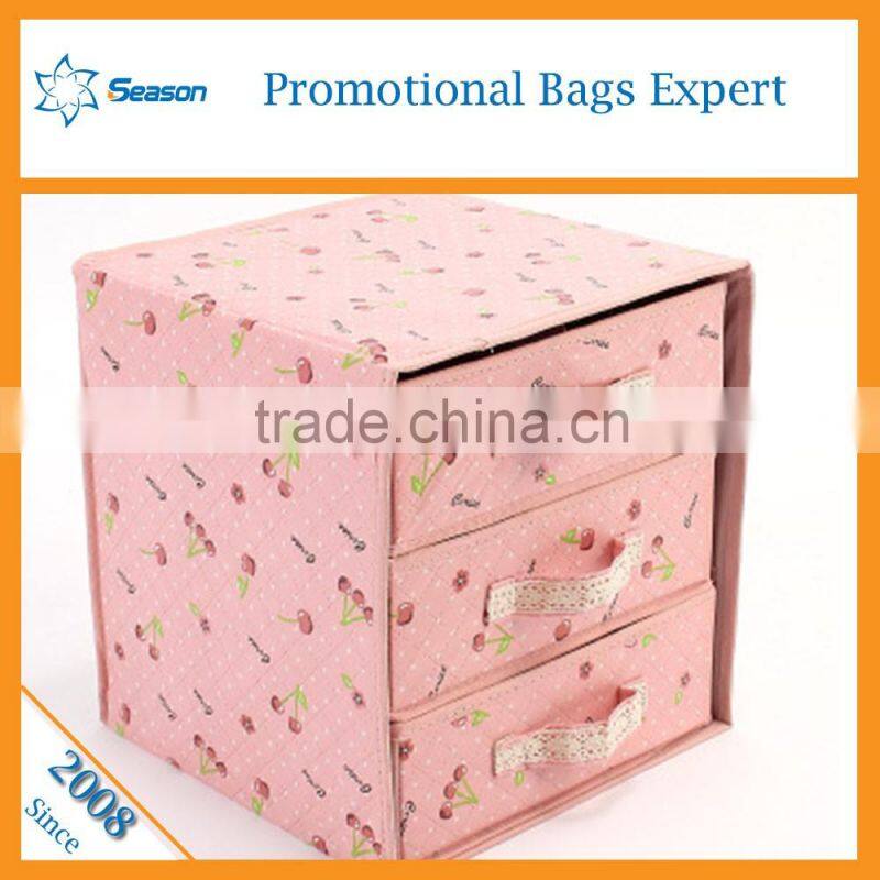 Oem non woven fabric foldable storage box drawer storage box storage box foldable
