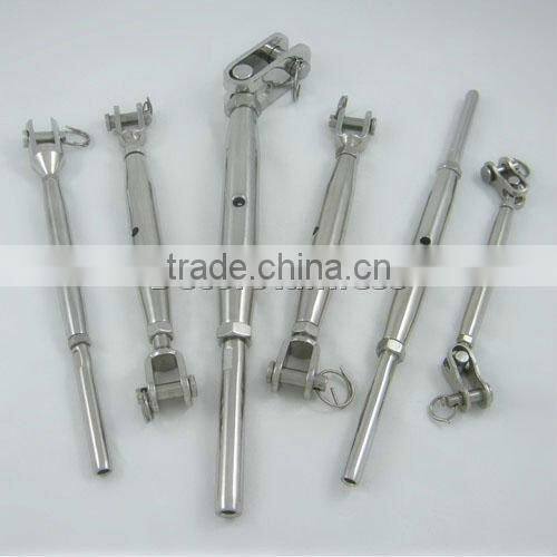 Stainless steel jaw eye turnbuckles