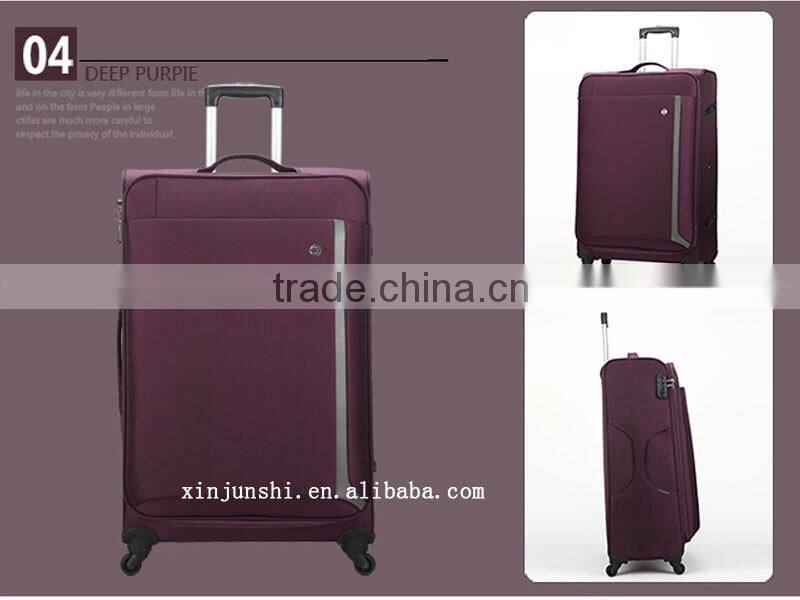 3PC Four Wheels Soft Lugggae Sets High Quality Spinner Luggage